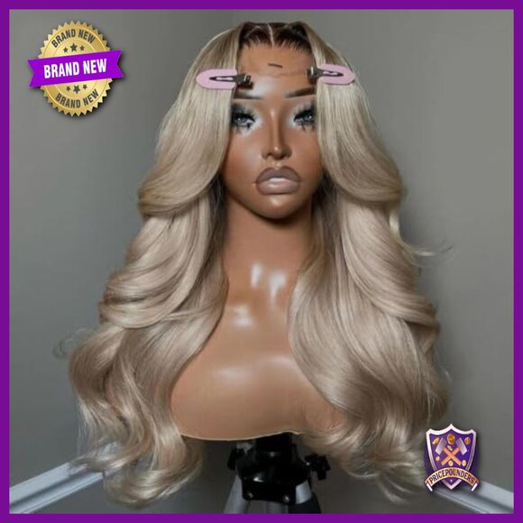 20 Inch Human Hair Lace Front Wig 13x6 Body Wave 200% Density Glueless main image 4
